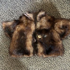 Doll Fur Coat